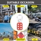 thumbnail image 5 of Safety Hasp Lock Colorfast Speay Sala de escape Props ACCESORIOS DE ALUMINIO DE 6 AGUJOS MA064 E Multifunción Bloqueo y etiquetado HS-01L 10 Piezas Yuarrent TO001355-01B, 5 of 7