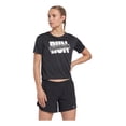 thumbnail image 1 of Playera Mujer Dama Reebok Deportivo Casual Run Sw Gra negro G, 1 of 4