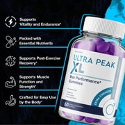 Ultra Peak XL Gummies for Men – UltraPeak XL Gummy Natural Blend Vitamins for Overall Health, 3 Pack, 180 Gummies