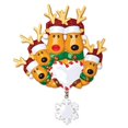 thumbnail image 1 of Navidad 2021, Colgante Familiar Personalizado, Decoración De Árbol De Navidad, Adornos Colgantes De Navidad De Resina Diy Para Amigos De La Familia seitruly HA042985-01, 1 of 6
