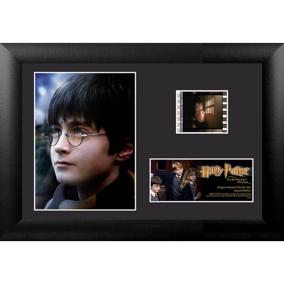 Harry Potter and the Sorcerers Stone (S6) Minicell FilmCells Framed Desktop Presentation