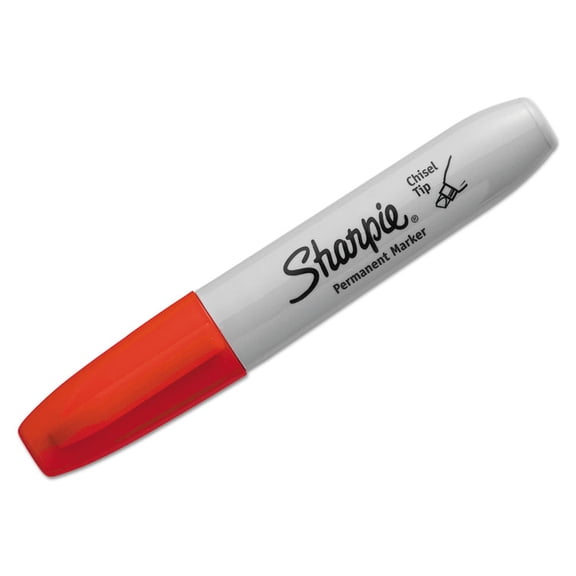 Sharpie Chisel Tip Permanent Marker Red (38202)