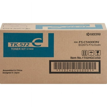 Kyocera TK572C Original Toner Cartridge, 1 Each (Quantity)