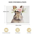 thumbnail image 2 of COMIO  Minimalist Bunny Rabbit Nursery Wall Canvas Painting Print and Poster Wall Pictures for Living Room Kids Room Decor, 2 of 5