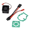 thumbnail image 2 of RC Motor Heatsink, Plastic RC Cooling Fan 21000 Rpm 8-12V  For Upgrade Red,Blue,Black,Green, 2 of 8