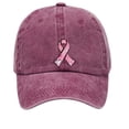 thumbnail image 2 of Washed Cotton Printed Hat To Make Old Retro Baseball Cap Soft Top Love Hat Baseball Caps hats for men Red, 2 of 4