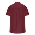 thumbnail image 6 of Gibobby Men's Short Sleeve Plaid Checkered Snap Button Up Shirt Regular Fit Two Pockets Casual Dress Check Shirts(,4XL), 6 of 6