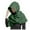 Green, variant on AWZXDE Women's Solid Color Light Soft Casual Versatile Ordinary High Design Sense Comfortable Hooded Versatile Long Hooded Scarf Green,One Size