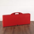 thumbnail image 2 of Picnic Time Red Folding Picnic Table, 2 of 11