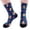 A1#-Blue, variant on Personalized Custom Photo Long Socks, Face Print Novelty Knee High Stockings