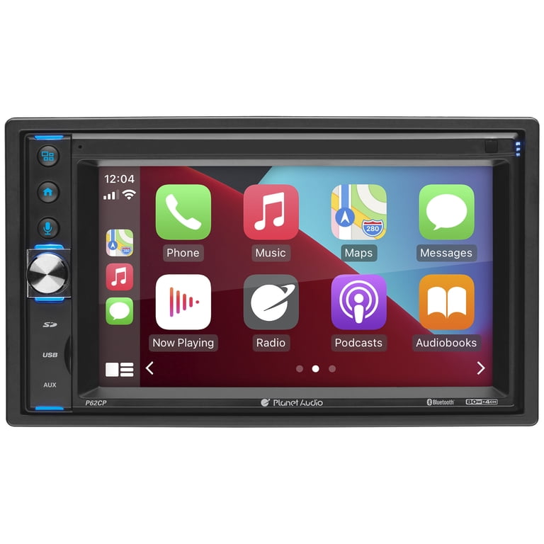 Planet Audio P62CP 6.2'' Touchscreen Car Stereo - Bluetooth, Apple
