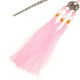 thumbnail image 3 of Palillo para el cabello con patrón vintage y borlas de perlas, accesorios para el cabello para mujer Rosado, 3 of 7