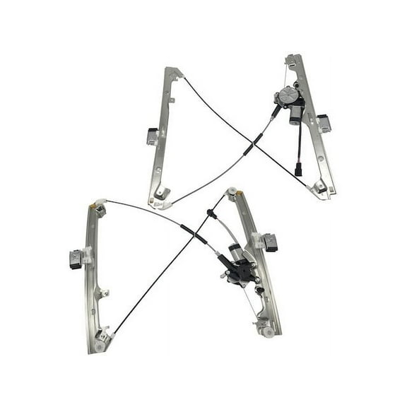 Front Window Regulator Kit - Compatible with 2007 GMC Sierra 3500 Classic