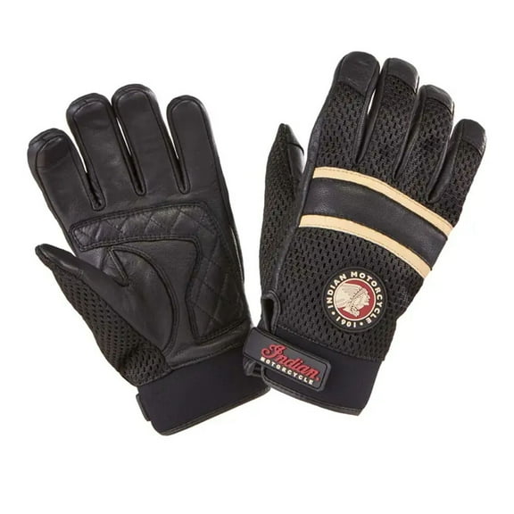 Indian Motorcycle Men's Arlington Mesh Glove, Black | 2861413