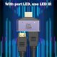 thumbnail image 2 of HDMI Compatible 1 In 2 Out Splitter Adapter 2K @ 60Hz 2 in 1 HD Display Two Way Selector Switch, 2 of 5