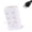 White, variant on Vertical Type Power Outlet Strips 12 Outlets Efficient Solution Standing Socket Tower Plastic Texture for Electronics