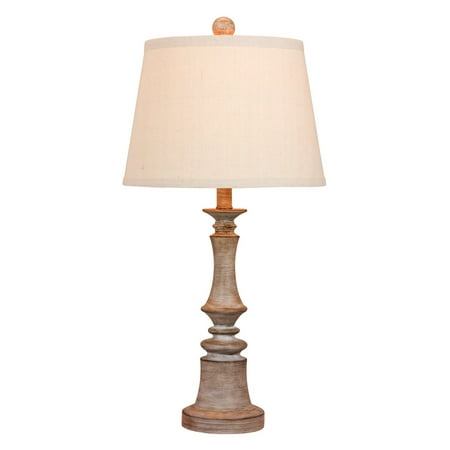 Woven Resin Table Lamp - Cory Martin 26.5 in. Candlestick Resin Table Lamp