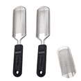 thumbnail image 1 of 2 Metal Foot Rasps (Foot File) + FREE 1 Replacement Blade for Feet Scrubber Hard Skin Remove Stainless Steel for Wet and Dry Feet, 1 of 5