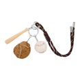 thumbnail image 1 of unbranded Charm Deportivo Béisbol Con Guante, Bate Y Trenzada Accesorios Para Fanáticos, 1 of 7