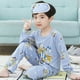 thumbnail image 1 of Pijamas de Disney, conjunto de Pijamas para niños, ropa de dormir para niños, pantalones de manga corta de verano para niñas, Pijama fino de dibujos animados para niños, altura infantil de 130-140cm zhangmengya CONDUJO, 1 of 2