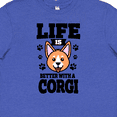 thumbnail image 4 of Inktastic Life is Better with a Corgi Youth T-Shirt, 4 of 5