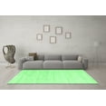 thumbnail image 3 of Ahgly Company Indoor Rectangle Solid Emerald Green Modern Area Rugs, 2' x 5', 3 of 4