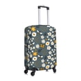 thumbnail image 3 of Uemuo Flowers and Bee Printed Washable Luggage Cover - Fashion Suitcase Protector Fits 18-32 Inch Luggage -X-Large, 3 of 9