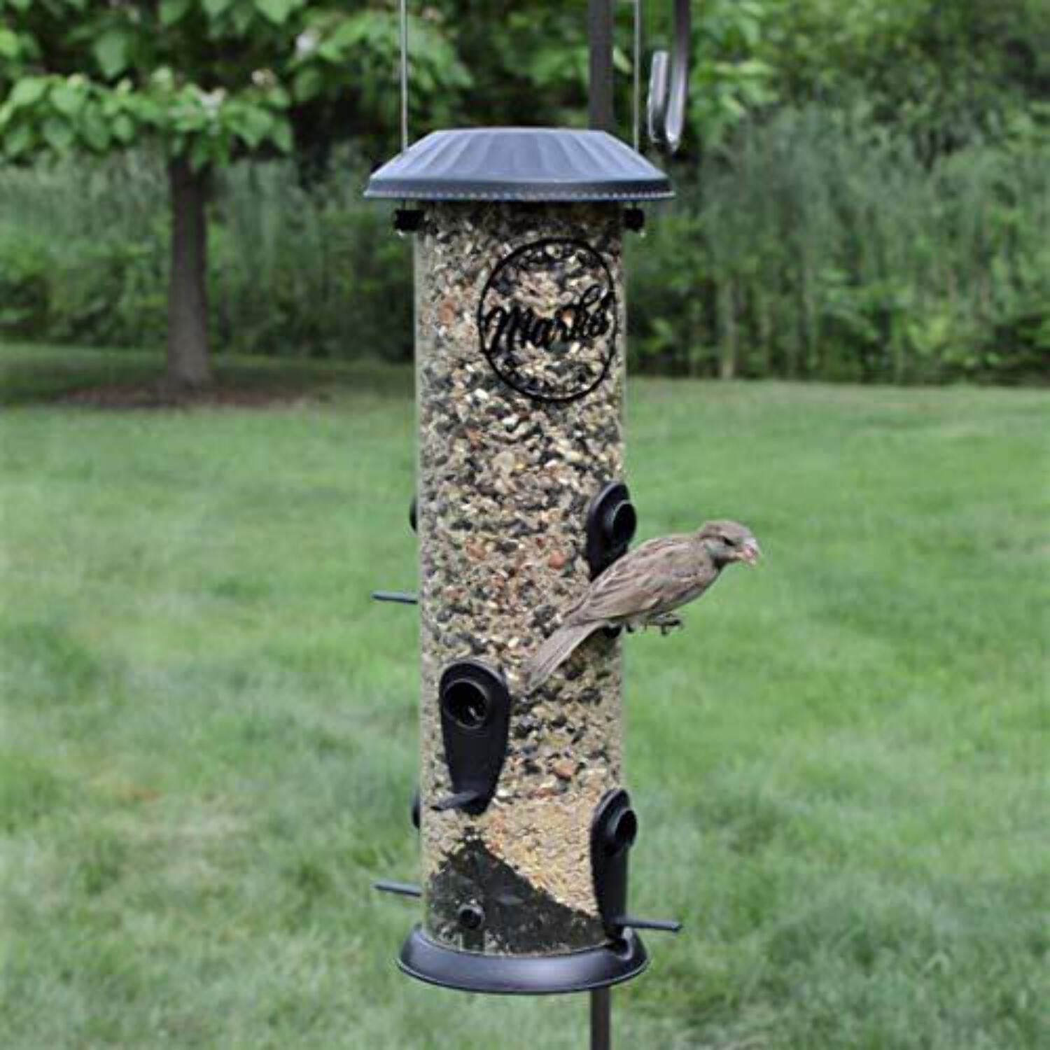 Nature's Way Bird Products Farmhouse Tube Bird Feeder - Easy Clean, 3 Qt, Multicolor — Residential Use, Standard Application