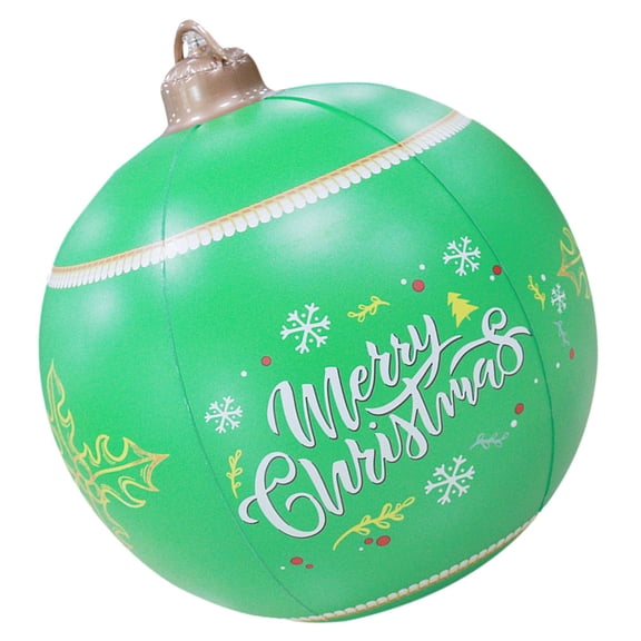 FOMIYES Green Plastic Inflatable Christmas Outdoor Garden Decoration