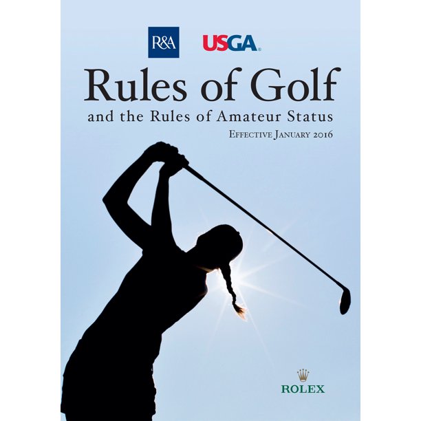 NEW 2016 USGA Rules of Golf Book
