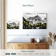 thumbnail image 4 of Elephant Stock Neuschwanstein Castle Pop Wall Art - Horizontal Canvas Wall Art - Living Room Wall Decor - Architecture Canvas - Yellow And Black Decor - 12" x 8", 4 of 8