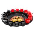 thumbnail image 1 of Shot Drinking Game Set, Multifunctional Endless Fun 2 Metal Balls Portable Shot Glass Wheel Game  for Bar, 1 of 8