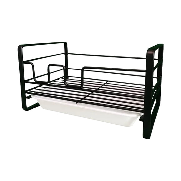 Escurridor de esponjas de cocina, estante de almacenamiento de jabón para encimera de fregadero, organizador de alambre de acero aleado para esponjas, cepillos, maquinillas de afeitar, organizador