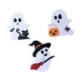 thumbnail image 3 of Colección De 3 Piezas De Decoración De Fantasmas De Halloween Para La Entrada, La Sala De Estar Y El Escritorio., 3 of 9