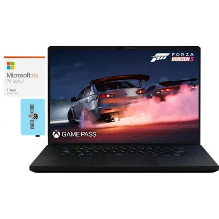 ASUS ROG Zephyrus M16 Gaming/Entertainment Laptop (Intel i9-13900H 14-Core, 16.0in 240 Hz Wide QXGA (2560x1600), GeForce RTX 4070, Win 11 Home) with Microsoft 365 Personal , Dockztorm Hub