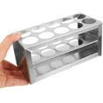 thumbnail image 4 of Aloha Test Tubes Holder Sampling Tube Rack Metal Centrifuge Tube Organizer for Laboratory(1 ), 4 of 7