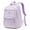 Purple, variant on Soda Candy School Backpack Lightweight Bookbag Backpack with Luggage Strap, Black
