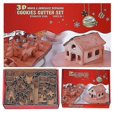 thumbnail image 3 of 28 pieces gingerbread house kit Christmas Traditional gingerbread house decorating kit, 3 of 5