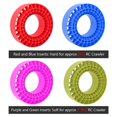 thumbnail image 3 of 4PCS Silicone Rubber Insert Foam Tire Fit for 1.9 Inch Wheel Tires 108mm Foam Fit for 1/10 RC Crawler Car-Green, 3 of 5
