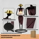 thumbnail image 4 of Waiter Candle Holders Ornament Iron Candle Stand Stylish Table Centerpiece For Home Bedroom Wedding Dining Room And Party Decor Equipped With Electronic Candles, 4 of 6