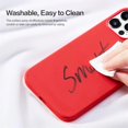 thumbnail image 4 of Funda de silicona líquida de lujo para For iPhone 14, 13, 12, 11, 15 Pro Max Mini, cubierta a prueba de golpes, X, XS, XR, 6s, 7, 8 Plus, fundas de teléfono, accesorios, 4 of 5