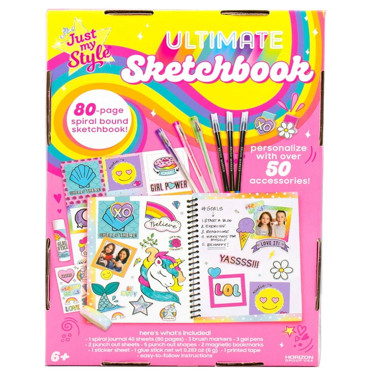 Just My Style Doodle Your Own Scrapbook & Cards, Arts & Crafts Kit new