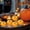Yellow, variant on 12 Pcs Small Harvest Orange Artificial Pumpkins Decorative Fall Pumpkins Dark Orange Faux Foam Pumpkins for Rustic Farmhouse Halloween Thanksgiving Party Table Centerpiece Autumn Home Décor
