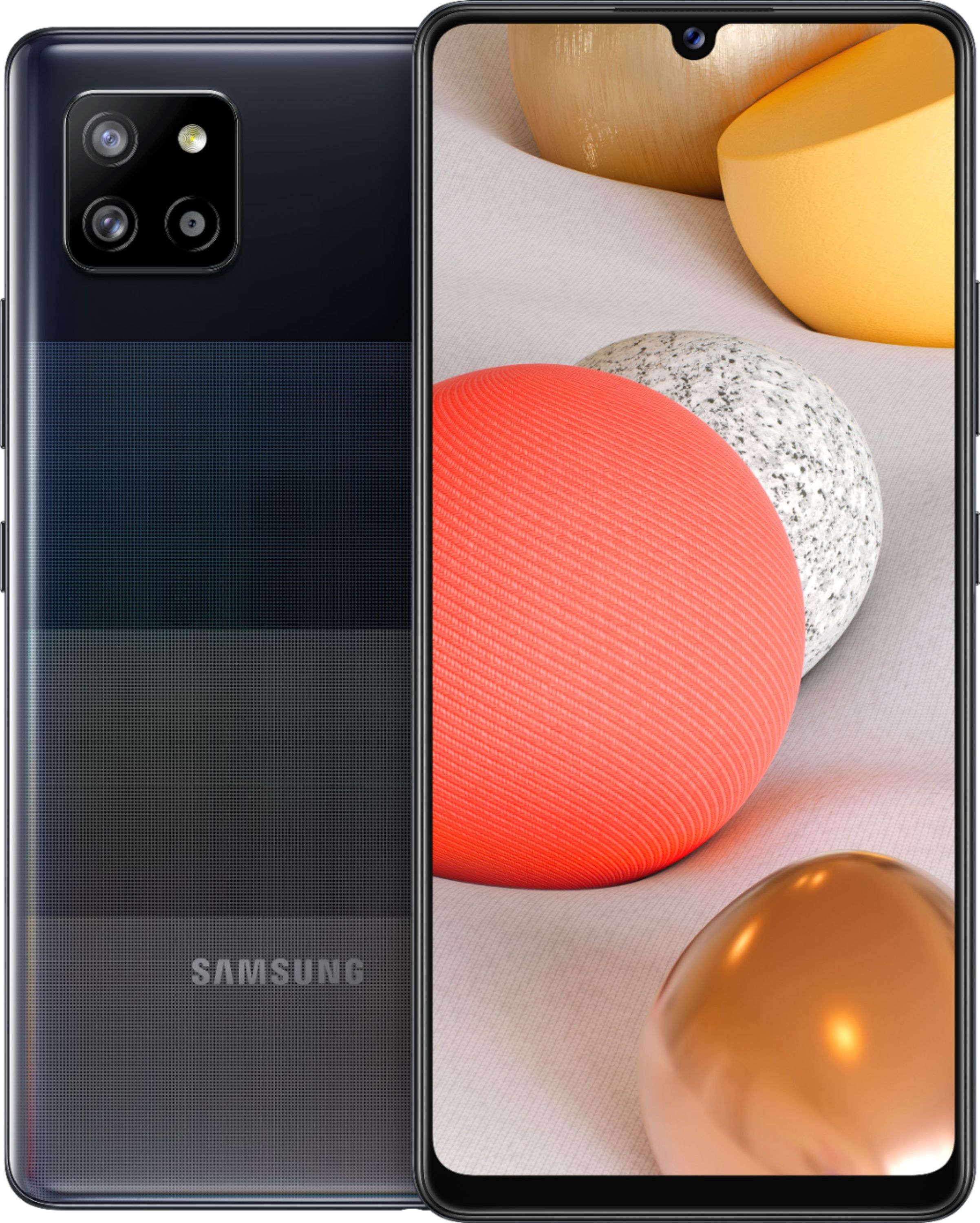 Samsung Galaxy A42 5G A426U 128GB GSM / CDMA Unlocked Android Smartphone (US Version) - Prism Dot Black