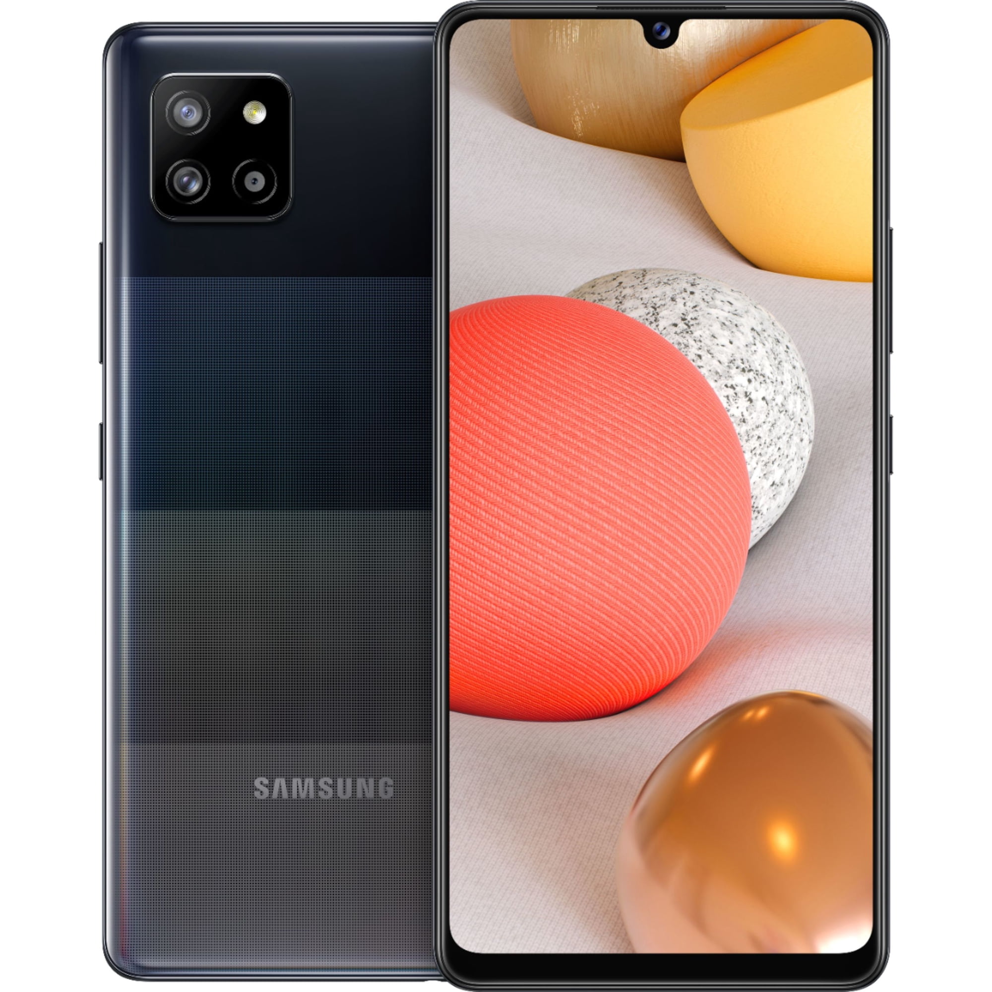 SAMSUNG Galaxy A42 5G A426U 128GB GSM / CDMA Unlocked Android Smartphone (US Version), Prism Dot Black