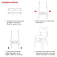 thumbnail image 2 of Adjustable Kid Chairs Indoor 3 Level Adjustable Suitable for Children Age 2-6. Maximum Load-Bearing 220LBS Suitable for Family Cl, 2 of 8