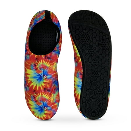 

NORTY Womens Barefoot Water Shoes Adult Female Pool Skins Tie Dye 6