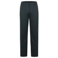 thumbnail image 6 of lcziwo Men Classic Straight Pants Zipper Fly Business Casual Suit Pants Solid Color Lightweight Comfortable Slacks with Pockets Dark Gray M, 6 of 6