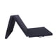 thumbnail image 2 of Estera de Ejercicio Plegable de Tres Pliegues Almohadilla de Protección Del Piso Gimnasio Estera de Plegable para Entrenamiento de Es Cuero PU negro, 2 of 8