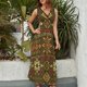 thumbnail image 2 of Bohemian Pattern Vestido Sin Mangas Para Mujer, Traje De, Ropa De Cumpleaños, Verano, 2 of 5